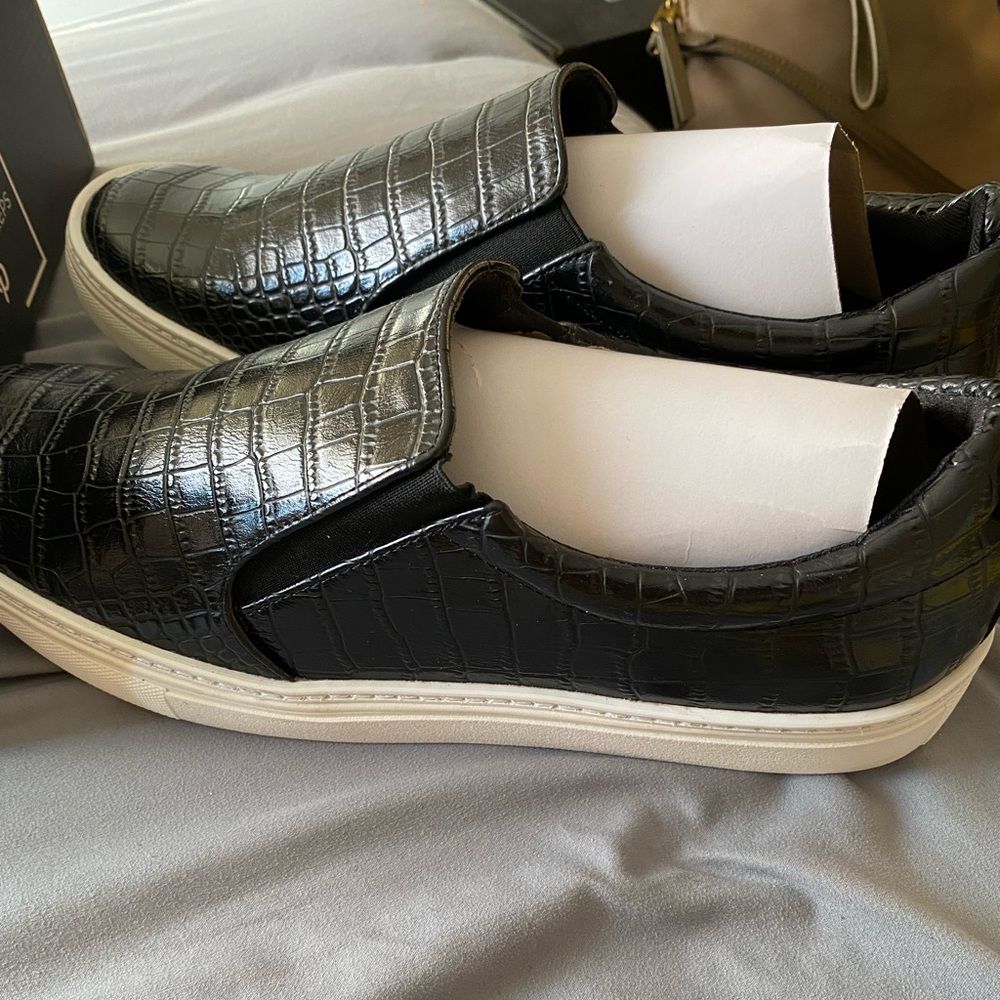 Black Slip On Shoes